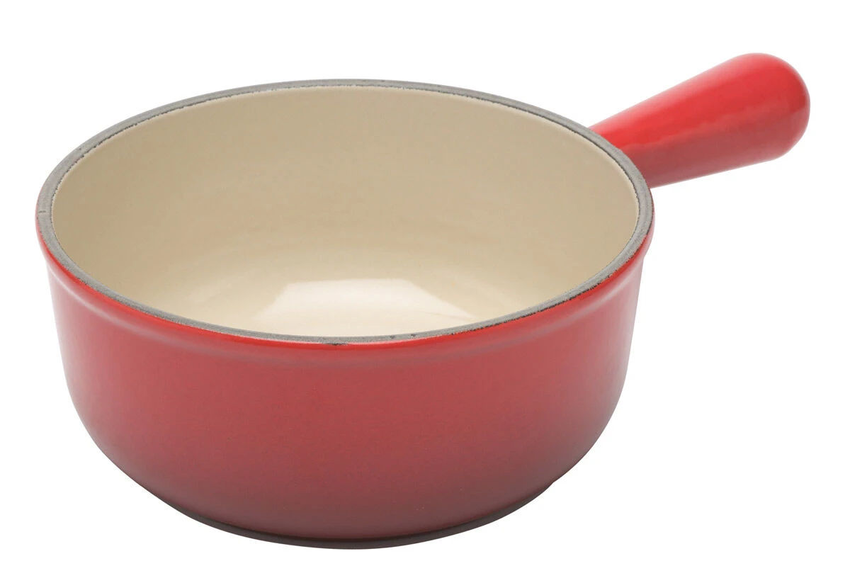 Le Creuset Fonduepan ø 18 Cm Gietijzer Kersrood 3 Le Creuset Fonduepan ø 18 Cm Gietijzer Kersrood