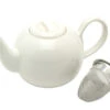 Bredemeijer Cosy Binnenpot Met Filter 1,3 Liter Aardewerk Wit -Keukenbenodigdheden Winkel 8813 49656 1