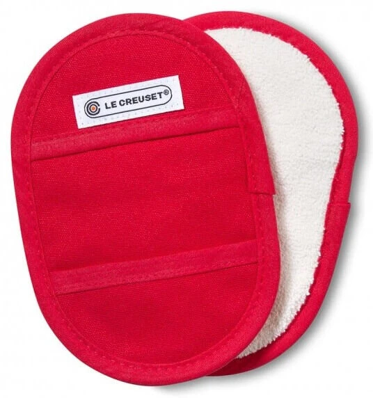 Le Creuset Pannenlappen 18 X 12,5 Cm Katoen Kersrood 2 Stuks 3 Le Creuset Pannenlappen 18 X 12,5 Cm Katoen Kersrood 2 Stuks