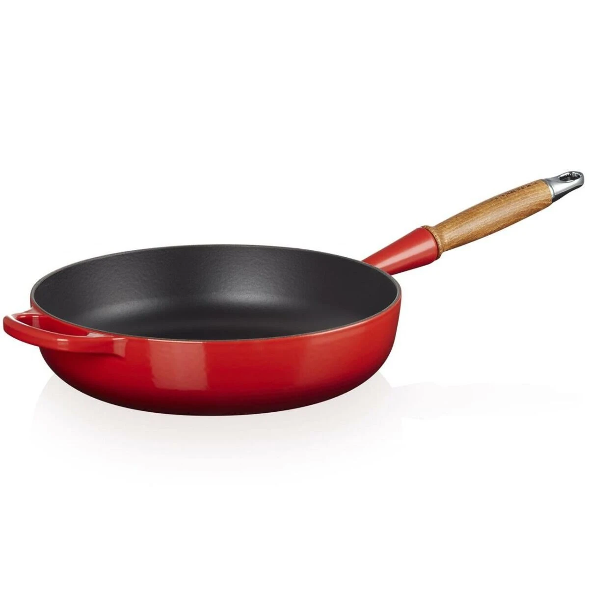 Le Creuset Sauteerpan Rond Met Open Greep ø 28 Cm Gietijzer Kersrood 3 Le Creuset Sauteerpan Rond Met Open Greep ø 28 Cm Gietijzer Kersrood