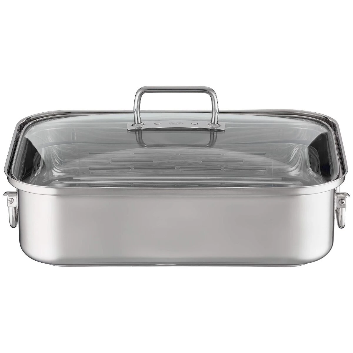 Rösle Expertiso Braadslede Met Deksel 38,5 X 28 Cm Rvs 3 Rösle Expertiso Braadslede Met Deksel 38,5 X 28 Cm Rvs