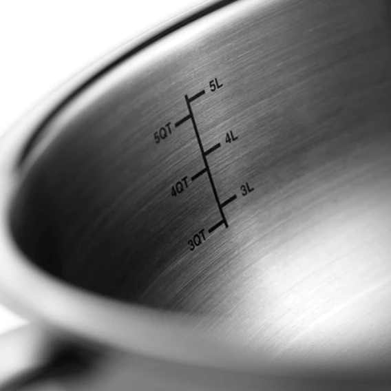 Cristel Castel Pro Multiply Sauspan ø 22 Cm Rvs 4 Cristel Castel Pro Multiply Sauspan ø 22 Cm Rvs - Afbeelding 2