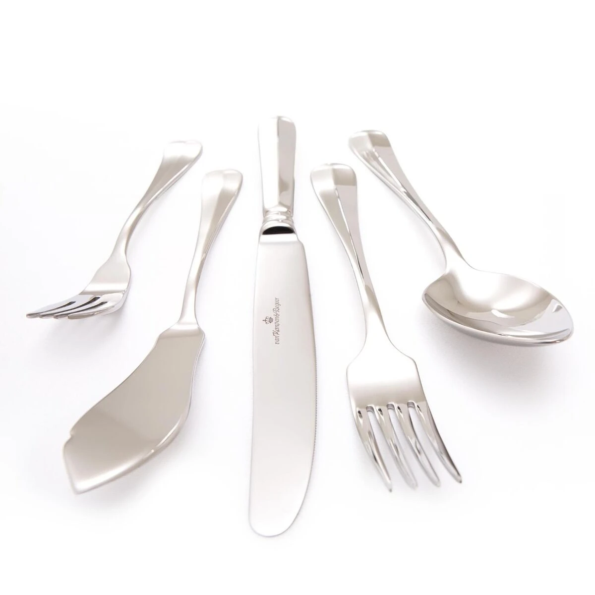 Keltum Haags Lofje Bestekcassette 6-persoons Rvs 40-delig 4 Keltum Haags Lofje Bestekcassette 6-persoons Rvs 40-delig - Afbeelding 3