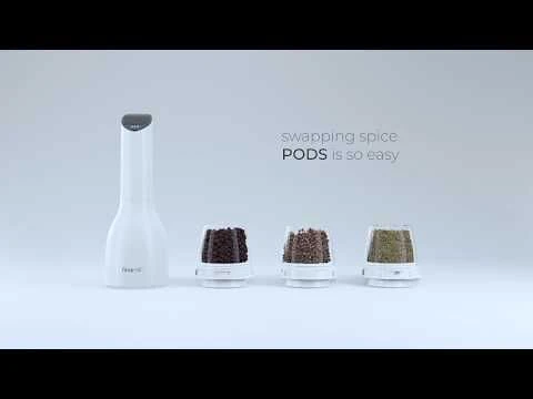 Finamill All-In-One Kruidenmolen Inclusief 2 Pro Plus Pods Midnight Black 5 Finamill All-In-One Kruidenmolen Inclusief 2 Pro Plus Pods Midnight Black - Afbeelding 3