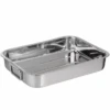 Il Cucinino Braadslede 42 X 30 Cm Rvs -Keukenbenodigdheden Winkel il cucinino braadslede