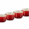 Le Creuset Schaaltje 100 Ml ø 7,8 Cm Aardewerk Kersrood 4 Stuks -Keukenbenodigdheden Winkel lc 20201111 zs ps fs 91044500060010 001