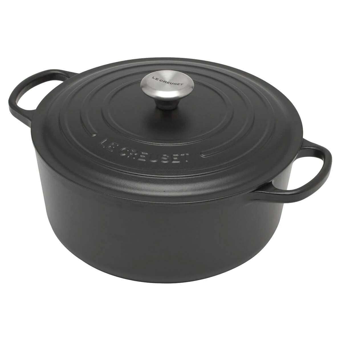 Le Creuset Signature Braadpan 5,3 Liter ø 26 Cm Gietijzer Matzwart