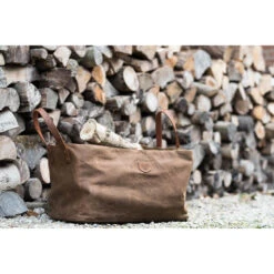 Alaskan Maker Firewood Haardhouttas 50 X 30 X 30 Cm Havana -Keukenbenodigdheden Winkel sac a buches firewood 3
