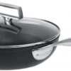 Cristel Castel'pro Exceliss+ Ultralu Sauteerpan Met Anti-aanbaklaag En Glasdeksel ø 28 Cm Aluminium Zwart -Keukenbenodigdheden Winkel sauteuse castel pro alu2 1