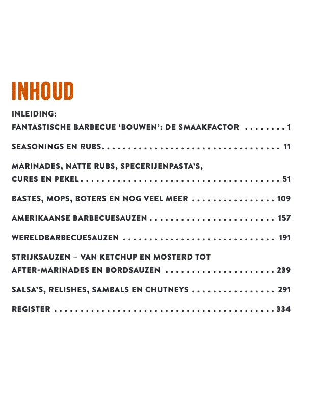 BBQ-sauzen, Rubs En Marinades : Ruim 200 Recepten Om Je Vingers Bij Af Te Likken 4 BBQ-sauzen, Rubs En Marinades : Ruim 200 Recepten Om Je Vingers Bij Af Te Likken - Afbeelding 2