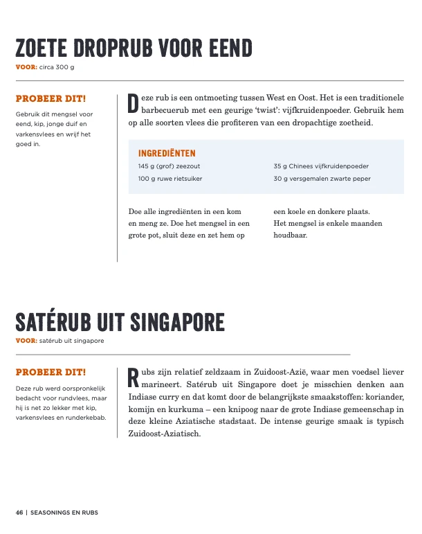BBQ-sauzen, Rubs En Marinades : Ruim 200 Recepten Om Je Vingers Bij Af Te Likken 7 BBQ-sauzen, Rubs En Marinades : Ruim 200 Recepten Om Je Vingers Bij Af Te Likken - Afbeelding 5