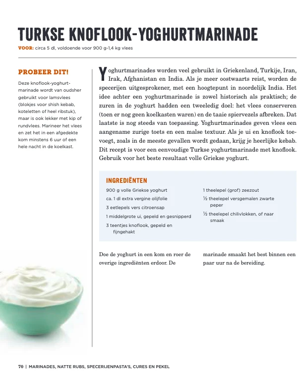 BBQ-sauzen, Rubs En Marinades : Ruim 200 Recepten Om Je Vingers Bij Af Te Likken 12 BBQ-sauzen, Rubs En Marinades : Ruim 200 Recepten Om Je Vingers Bij Af Te Likken - Afbeelding 10
