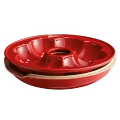 Emile Henry Broodbakvorm Kroonvormig ø 30,5 Cm Aardewerk Rood -Keukenbenodigdheden Winkel schermopname 232