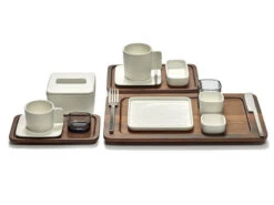 Serax HEII Marcel Wolterinck Bord Vierkant 28 X 28 Cm Porselein Wit -Keukenbenodigdheden Winkel serax2 1 5