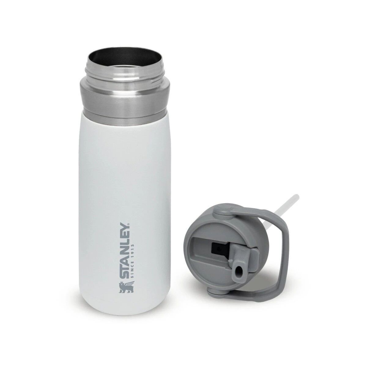 Stanley The IceFlow Flip Straw Water Bottle 650 Ml Polar 5 Stanley The IceFlow Flip Straw Water Bottle 650 Ml Polar - Afbeelding 3