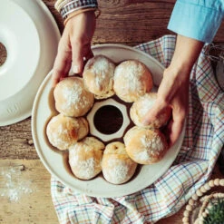 Emile Henry Broodbakvorm Kroonvormig ø 30,5 Cm Aardewerk Rood -Keukenbenodigdheden Winkel univ 2 2 1