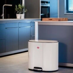 Wesco Multi Collector 3 Afvalemmer 25 + 2 X 12 Liter Mat Sand -Keukenbenodigdheden Winkel wesco multi collector 2 univ5 9